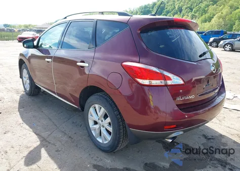 2011 Nissan Murano Sv from USA, damaged, VIN JN8AZ1MW7BW150450